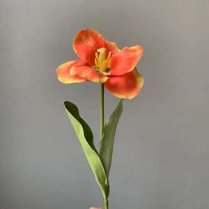 Flor artificial de un solo tallo, venta al por mayor, <span class=keywords><strong>Narciso</strong></span>, madreselva, para el hogar Gladiolo, boda, balcón, tienda de jardín - Product Image 2