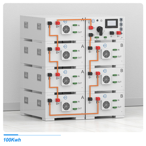 نظام بطاريات تخزين الطاقة الشمسية الليثيوم <span class=keywords><strong>LiFePo4</strong></span> عالي الجهد 100 كيلوواط ساعة 385 فولت 51.2 فولت 48 فولت 280 أمبير ساعة 300 أمبير ساعة 50 كيلوواط ساعة 200 كيلوواط ساعة - Product Image 4