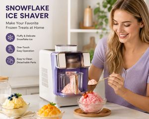 <b>Countertop</b> Snow <b>Ice</b> <b>Maker</b> Machine Fast Shaved <b>Ice</b> Machine for Home Kitchen Cafe Restaurant Dessert Shop - Product Image 3