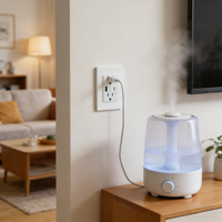 Prise murale intelligente Wi-Fi Pd20W avec contrôle à distance par application pour la maison, le bureau, l'hôtel, la chambre à coucher, le salon, prise intelligente