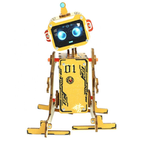 Nouveau Kit Robot en Bois DIY 2026 à Commande Vocale pour Enfants – Éducation Scientifique et Technologique de Pointe