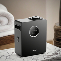 Diffuseur d'huiles essentielles en métal de luxe OEM, diffuseur aromatique sans eau mural, diffuseur électrique