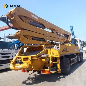 Bomba de Concreto Multifuncional Nueva Montada en Camión de 24m, 37m, 39m, 42m, 48m, 52m, 65m con Certificado CE y Motor de Alto Rendimiento - Product Image 3