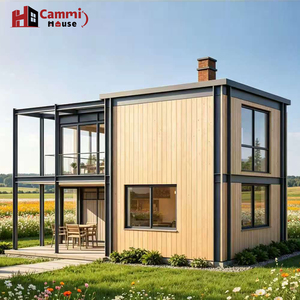 Cammi House: Villa Prefabbricata Moderna in Struttura Leggera in Acciaio, Cottage Residenziale, Edificio per Vacanze, Uffici e Scuole - Product Image 1