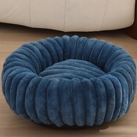Meistverkauftes Niedliches Modisches Winter Nachhaltiges Luxus-Kunstfell Plüsch-Katzenbett mit Abnehmbarem Bezug Warm & Komfortabel für Katzen