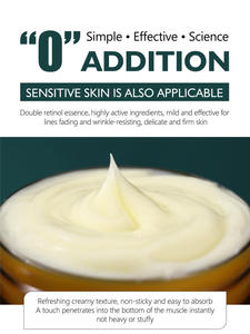 Crème <span class=keywords><strong>de</strong></span> Nuit Bio au Rétinol, Vitamine C et Acide Hyaluronique à Marque Blanche – Raffermissante, Lissante, Unifie le Teint – Soin Quotidien <span class=keywords><strong>de</strong></span> la Peau - Product Image 4