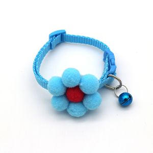 Flower Pet <b>Collar</b> Adjustable Nylon Soft Comfortable For Small Dogs Cats With Bell - Product Image 5