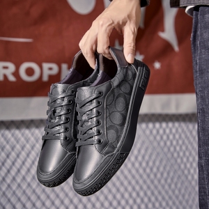 2024 all'ingrosso della fabbrica comode <span class=keywords><strong>scarpe</strong></span> basse con cinturino leggero autunno moda nera <span class=keywords><strong>scarpe</strong></span> Casual da <span class=keywords><strong>uomo</strong></span> - Product Image 5