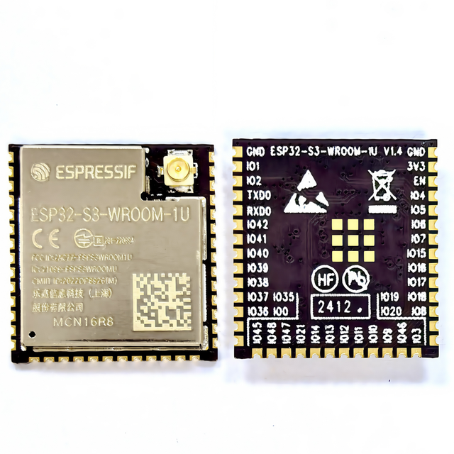 ESP32-S3 WiFi Module BLE V5.0 IEEE 802.11 B/g/n Ultra-Low Power Consumption FCC/KCC/CE/TELEC Certified for Smart Home