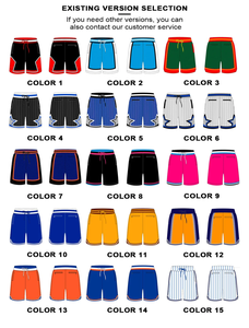 Shorts de basketball en maille 100 % polyester vierges pour hommes, 6 pouces, séchage rapide, évacuation de l'humidité, personnalisables par sublimation et broderie - Product Image 4