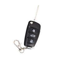 Control Remoto RF Universal, Apariencia Similar a un Control Remoto de Auto, Transmisor de Código Variable de 433MHz con Función de Aprendizaje