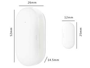 IoT 5.0 Ibeacon Tag capteur de porte ibeacon magnétique sans fil intelligent porte fenêtre capteur alarme capteur - Product Image 3