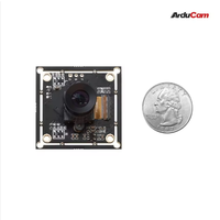 Caméra USB monochrome Arducam 2MP OV2311 à obturateur global, faible distorsion, objectif M12 sans microphones, module Raspberry Pi