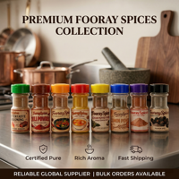Colección de Especias y Hierbas Home Chef Ultimate, 8 Botellas con Dosificador, Etiqueta Privada, Comprador de Especias al por Mayor, Exportación OEM, Condimento en Polvo