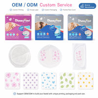 MummyFriend Almohadillas Absorbentes Desechables Tridimensionales Transpirables para Lactancia, de Tela No Tejida con Pulpa de Madera y SAP, para Maternidad