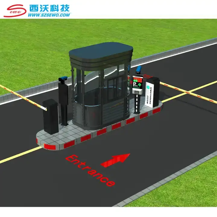 Sistema de estacionamiento LPR de coche de seguridad de alta velocidad con tecnología de reconocimiento de matrícula