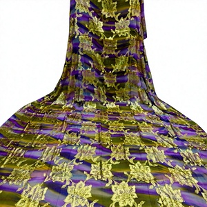 Vêtements Kanga de luxe pour femmes, viscose écologique, motif floral, manches cloche, coupe ample, tenue traditionnelle pour les occasions spéciales - Product Image 3