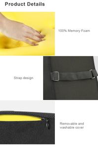 LIANDA-Cojín plegable con respaldo de cintura para conductor de autobús, soporte lumbar de espuma viscoelástica, cojín trasero para <span class=keywords><strong>silla</strong></span> para aliviar el dolor - Product Image 4