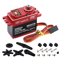 Servomoteur numérique haute vitesse MY MD941TW 0,07 sec/60 degrés, couple de 16,5 kg.cm, 32 bits, large plage de tension, IP67, engrenages métalliques pour voitures RC, bateaux et kits