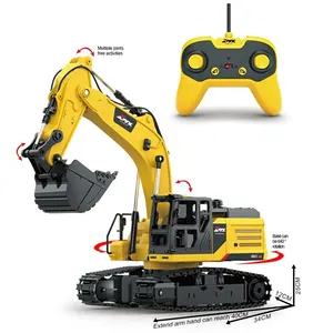 2023 New Arrival Toy Top Seller 1:48 Construction Excavator Model Remote Control RC Excavator Truck For Kid Educational Gift
