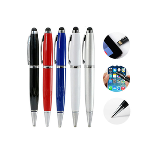 Bolígrafo Táctil Multifunción 3 en 1 Personalizado, Memoria USB Metálica, Unidades Flash USB de 128 GB, 64 GB, 32 GB, 16 GB, 8 GB, 4 GB, 2 GB, 1 GB - Product Image 1