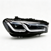 Phares LED automobiles, édition noire laser, adaptés aux phares BMW Série 5 G38 2021-2023 OE 63119479275 63119479276