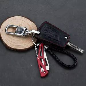 سكين مفاتيح تكتيكي صغير للجيب للدفاع عن النفس مناسب للسفر يمكنك تركيبه بنفسك مستوحى من لعبة Valorant الصينية - Product Image 4