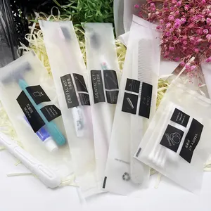Good quality many kinds of hotel supplies amenities set biodegradable for bathroom