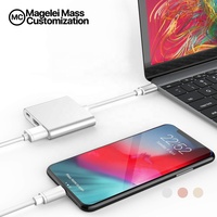 Accessoires informatiques Hub USB C 3 en 1 Type C vers HDMI 4K HDTV USB3.0 PD Hub Type C Station d'accueil 3 en 1 pour ordinateur portable