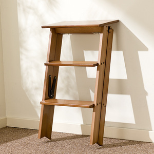Tabouret d'apprentissage de la propreté en bois au design moderne pour enfants, avec patins antidérapants, et marchepieds de sécurité supplémentaires pour la sécurité des enfants - Product Image 6