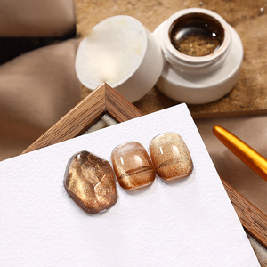 Vernis à ongles magnétique effet œil de chat AILANUO 6 couleurs, feuilles d'automne dorées, TPO sans HEMA, OEM ODM, gel UV - Product Image 2