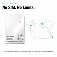 Traceur de carte Bluetooth adhésif A691-P ultra-fin 1,7 mm 10g sans carte SIM, à coller, pour actifs de grande valeur iOS Android & Web