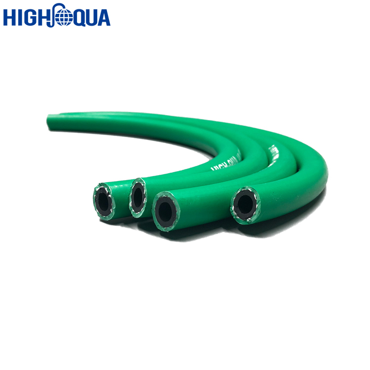 Industriel polyvalent Rouge Haute Pression 300psi Textile de renfort de Tresse En Caoutchouc Tuyau D'air avec Surface Lisse