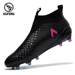 הפופולרי ביותר עיצוב אימון כדורגל נעליים נמוך קרסול כדורגל נעלי דשא באיכות גבוהה כדורגל סוליות נעליים