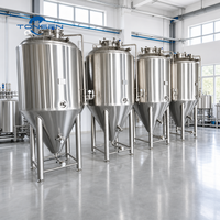 Réservoir de refroidissement auxiliaire spécial pour la brasserie, contrôle efficace de la température de fermentation, stabilisation de la saveur de la bière
