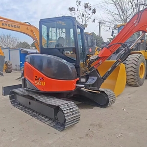 Japón Hitachi Zx50u 95% nueva maquinaria de Excavadora hidráulica usada Hitachi Zx50u excavadora de 5 toneladas máquina excavadora sobre orugas en Stock - Product Image 1