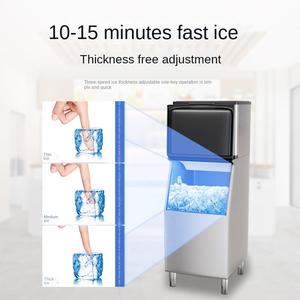 Máquina de Hielo Automática Comercial de Alta Calidad de 110V/220V con Capacidad de 300 kg y Forma de Bloque de Hielo para Uso Doméstico - Product Image 3