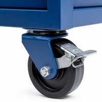 Chariot à outils multi-niveaux personnalisé, chariot de service pour mécanicien, chariot de garage, organisateur d'outils en acier sur roulettes
