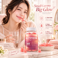 Gummies de Glutathion et Collagène Marque Privée OEM ODM – Éclat de la Peau, Antioxydant, Soutien Cutané – 60 Unités – Bien-être Quotidien pour Adultes