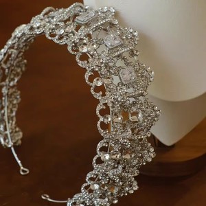 Diadèmes et couronnes <span class=keywords><strong>vintage</strong></span> pour femmes, bijoux en diamant, décoration de <span class=keywords><strong>cheveux</strong></span>, accessoires de mariée, <span class=keywords><strong>bandeau</strong></span> pour <span class=keywords><strong>cheveux</strong></span> - Product Image 5