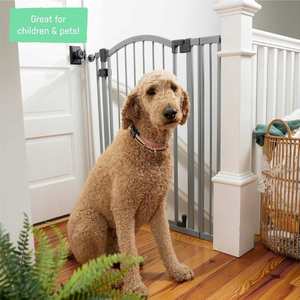Puerta de Seguridad para Bebés y Mascotas en Forma de Arco, Montaje a Presión, Apta para Escaleras y Puertas, Fácil Instalación y Acceso - Product Image 3