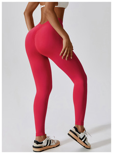 Peach Buttock Fitness Gym Pants High-waisted Sports Tights Seamless Butt Lift Yoga <strong>Leggings</strong> - Product Image 5