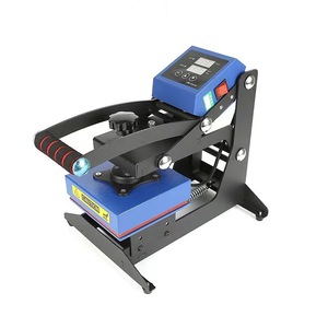 Nueva Máquina de Prensa de Calor Plana para Sublimación de Ropa, Impresión de Logotipos en Camisetas, 15x15cm, Semiautomática, Hidráulica, Hy-1201 C - Product Image 6
