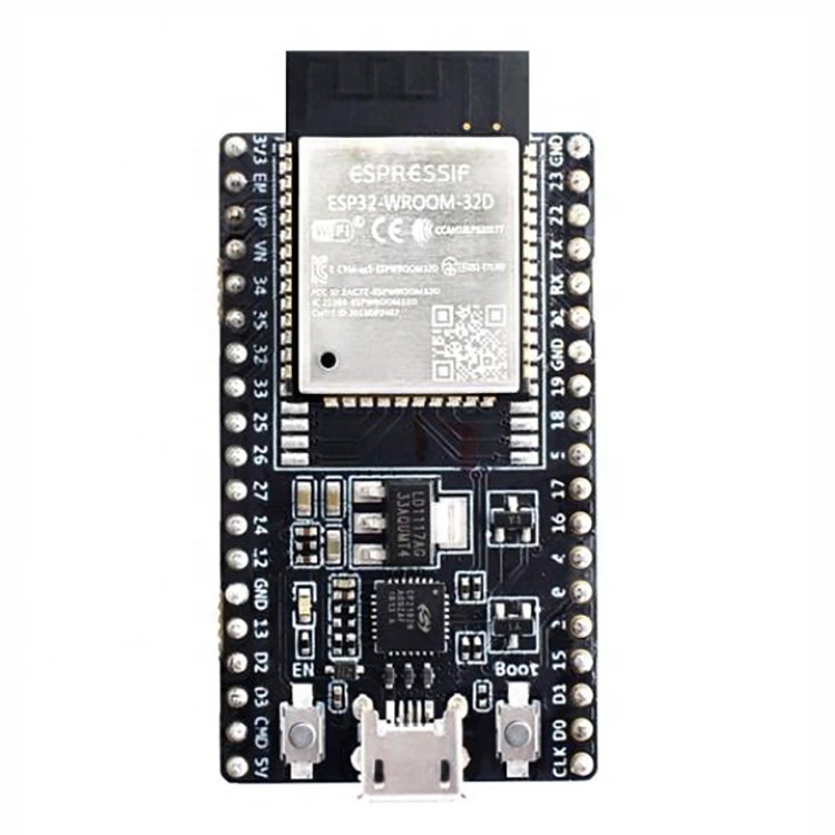 ESPRESSIF ESP32 ชุดพัฒนา ESP32-DevKitC-32 I/O อินเทอร์เฟซ USB ESP Wroom 32 Dev โมดูลชุด ESP32-DevKitC 4MB สําหรับอุปกรณ์ iot