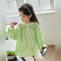Baju Anak - Gaun Bayi Perempuan Musim Gugur 2025 Model Baru Musim Semi-Gugur, Manis, Lengan Panjang dengan Lengan Mengembang