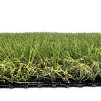 Hanwei Rumput Kualitas Tinggi Penjualan Terbaik Gulungan Rumput Buatan 40Mm untuk Dekor Pernikahan Rumput Buatan Bekas untuk Dijual