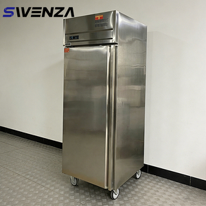 ตู้เย็น SWENZA รุ่นขายดี ตู้เย็นซุปเปอร์มาร์เก็ต แบบประตูเดียว ตู้แช่แข็งแบบตั้งตรง ตู้เย็นสแตนเลส - Product Image 1