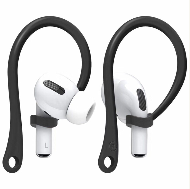 Soft TPU Anti Slip Ear Hooks for Airpods Pro,Silicone Anti Lost Hook for Airpods,Flexible Ear Holder for Airpods