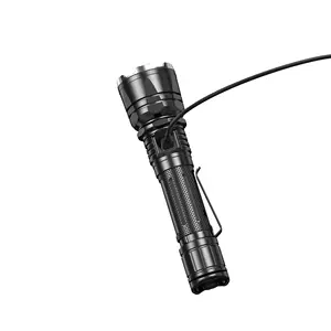 TAC 1600流明战术手电筒，户外发光二极管手电筒，USB充电防水便携式安全闪光灯