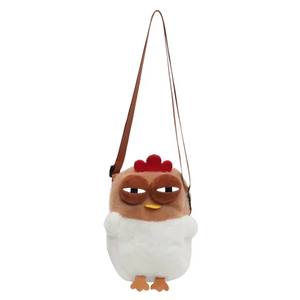 Plush Adjustable Strap Cartoon <b>Bag</b> Chicken Purse for Women Fluffy <b>Hen</b> Shoulder <b>Bag</b> Handbag for Travel <b>Party</b> - Product Image 4